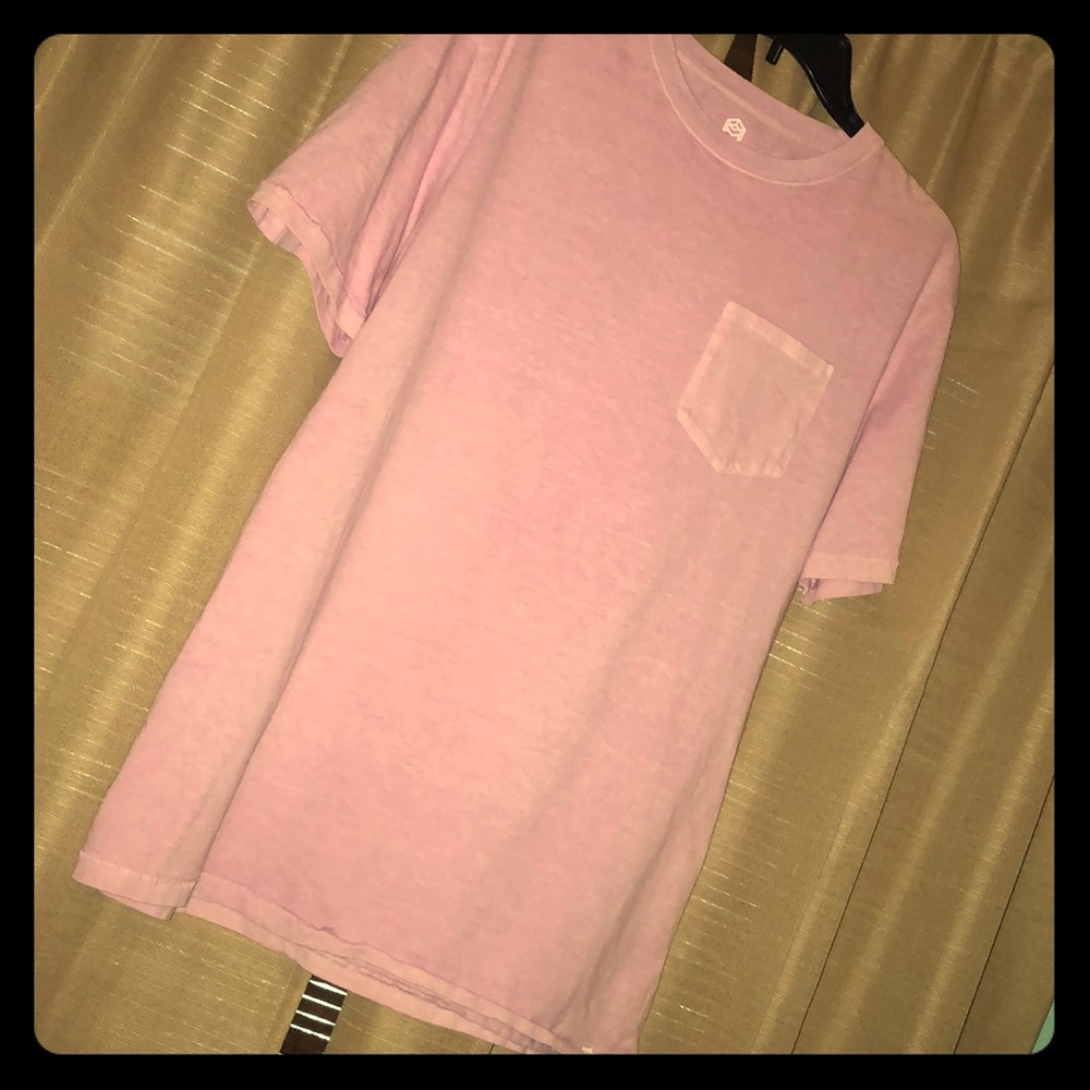 Brand new pink short sleeve zine Medium Shirt